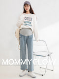 Loose Maternity Jeans Pregnancy Clothes Denim Maternal Pants Pregnancy and Maternity Clothing Cropped Pants