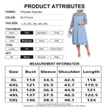 Mqtime Spring Summer Patchwork Elegant Fashion Plus Size Dress Women Three Quarter Lace Sleeves Chic Vestidos Oversized Female Clothes