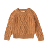 12M to 7 years baby & kids boys girls fashion cable-knit solid casual pullover sweaters children fall winter knitted sweaters