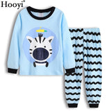 Robot Children Pajamas Suit Boys Pijama Sleepwear Baby Boy Clothing Bottom T-Shirts Kids Pyjamas Home Sport Suit Clothes