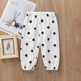 Mqtime New 2-7y Summer Solid Color Linen Pleated Children Ankle-length Pants for Baby Boys Pants Harem Pants for Kids Child