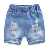 Mqtime Summer Boys Denim Shorts Cartoon Shorts For Kids 1-8years Children Pants Toddler Trousers Clothing