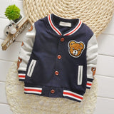 Mqtime Spring Autumn Baby Outwear Boys Coat Children Girls Clothes Kids Baseball Infant Sweatershirt Toddler Fashion Brand Jacket SUIT