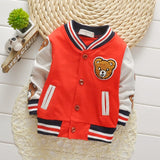 Mqtime Spring Autumn Baby Outwear Boys Coat Children Girls Clothes Kids Baseball Infant Sweatershirt Toddler Fashion Brand Jacket SUIT