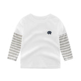 Boys T Shirt Tops Long-Sleeve  Toddler Baby Girls Kids Children Cotton Fashion Autumn Spring Print Car for 2 3 4 5 6 7 8 Years