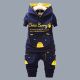 Mqtime Spring Autumn Children Cotton Clothing Suit Baby Boys Girls Clothes Kids Sport Hoodies Pants 2Pcs/Sets Fahion Toddler Tracksuits