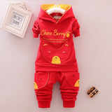 Mqtime Spring Autumn Children Cotton Clothing Suit Baby Boys Girls Clothes Kids Sport Hoodies Pants 2Pcs/Sets Fahion Toddler Tracksuits