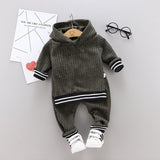 Mqtime Spring Autumn Children Cotton Clothing Suit Baby Boys Girls Clothes Kids Sport Hoodies Pants 2Pcs/Sets Fahion Toddler Tracksuits