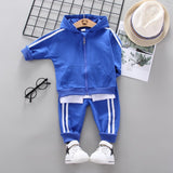 Mqtime Spring Autumn Children Cotton Clothing Suit Baby Boys Girls Clothes Kids Sport Hoodies Pants 2Pcs/Sets Fahion Toddler Tracksuits