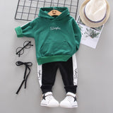 New Spring Autumn Baby Fashion Clothes Kid Boys Girls T Shirt Pants 2Pcs/sets Children Infant Clothing Toddler Cotton Sportswear