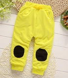 Mqtime New Spring Autumn Fashion Children Cotton Clothes Baby Boys Girls Elastic Pocket Work Trousers Kids Infant Casual Sports Pants