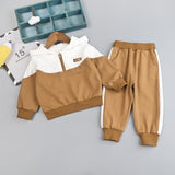 Mqtime New Spring Autumn Baby Boys Girls Clothes Children Letter Hoodies Jacket Pants 2Pcs/sets Toddler Fashion Costume Kids Tracksuits