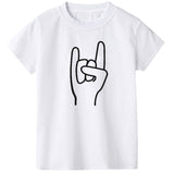 2021 New Children's pure cotton casual fashion printed T-shirt bottoming shirt boys clothes girls clothes baby boy T-shirt