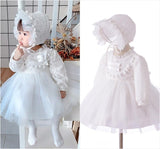 Baby Christening Gowns Infant Baby Girl Baptism Little Girl Clothes Summer Dresses Baby Girl Wedding Christmas Dress Baby