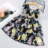 Mqtime  Baby Girls Dress New Summer Kids Girl Princess Dresses Floral Sweet Dress Lovely Casual Costume Children Clothing