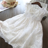 Summer Girl Clothes Kids Dresses For Girls Lace Flower Dress Baby Girl Party Wedding Dress Children Girl Princess Dress 3 8Y