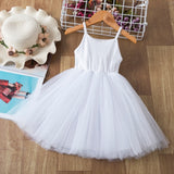 3-8 Years Summer Girls Clothes Kids Dresses For Girls Casual Wear Bling Star Sling Dress Baby Girl Party Children Clothing