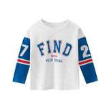 Boys T Shirt Tops Long-Sleeve  Toddler Baby Girls Kids Children Cotton Fashion Autumn Spring Print Car for 2 3 4 5 6 7 8 Years