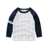 Boys T Shirt Tops Long-Sleeve  Toddler Baby Girls Kids Children Cotton Fashion Autumn Spring Print Car for 2 3 4 5 6 7 8 Years