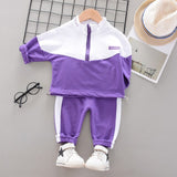 Mqtime New Spring Baby Girl Boys Clothing Infant Clothes Suits Casual Sport Cotton T Shirt Pants 2PCS/Sets Kid Child Toddler Tracksuits