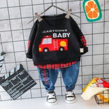 New Spring Autumn Baby Fashion Clothes Kid Boys Girls T Shirt Pants 2Pcs/sets Children Infant Clothing Toddler Cotton Sportswear