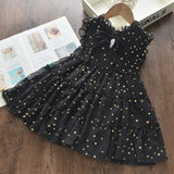 Mqtime Girls Wedding Dress Summer Fashion Girl Kids Party Dresses Starry Sequins Outfits Gown Children Princess Clothes
