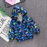 Mqtime New Fashion Autumn Denim Jacket The Wind PU Leather Leather Coat Baby Boys And Girls Short Children Clothing Coat