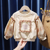 Mqtime Autumn Children Clothing Baby Tops Bottoming Shirt Long Sleeve Pullovers Sweatshirt Fall Clothes for Toddler Girls Ropa De Bebe
