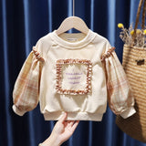 Mqtime Autumn Children Clothing Baby Tops Bottoming Shirt Long Sleeve Pullovers Sweatshirt Fall Clothes for Toddler Girls Ropa De Bebe