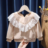 Mqtime Autumn Children Clothing Baby Tops Bottoming Shirt Long Sleeve Pullovers Sweatshirt Fall Clothes for Toddler Girls Ropa De Bebe