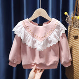 Mqtime Autumn Children Clothing Baby Tops Bottoming Shirt Long Sleeve Pullovers Sweatshirt Fall Clothes for Toddler Girls Ropa De Bebe