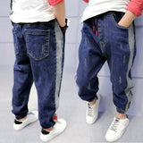 Mqtime Kids Boys Jeans Loose Pants Denim Clothing Children Fashion Boy Casual Bowboy Long Trousers  5-13Y