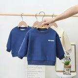 Mqtime Baby's boys girls cotton sweaters clothes kids girls cotton clothes baby girls smile casual fashion sweaters tops P4967